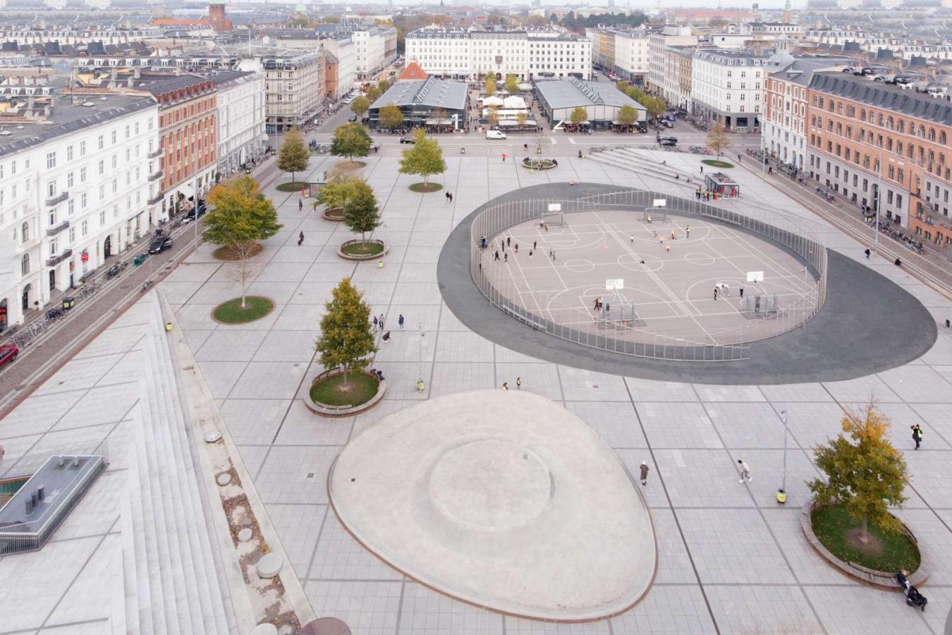 Israel's Square in the heart of Copenhagen