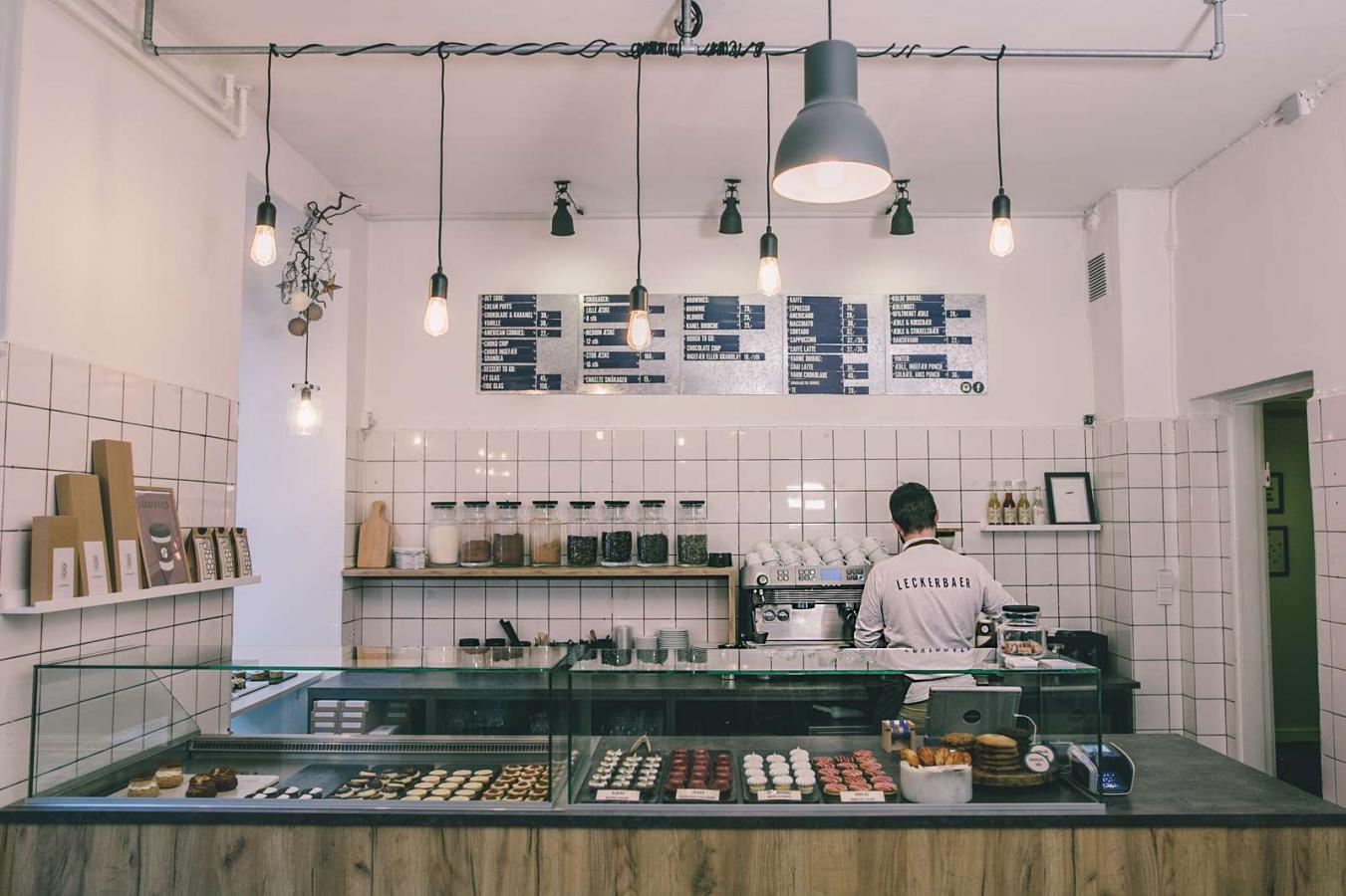 Cakes and patisserie at Leckerbaer, Copenhagen.