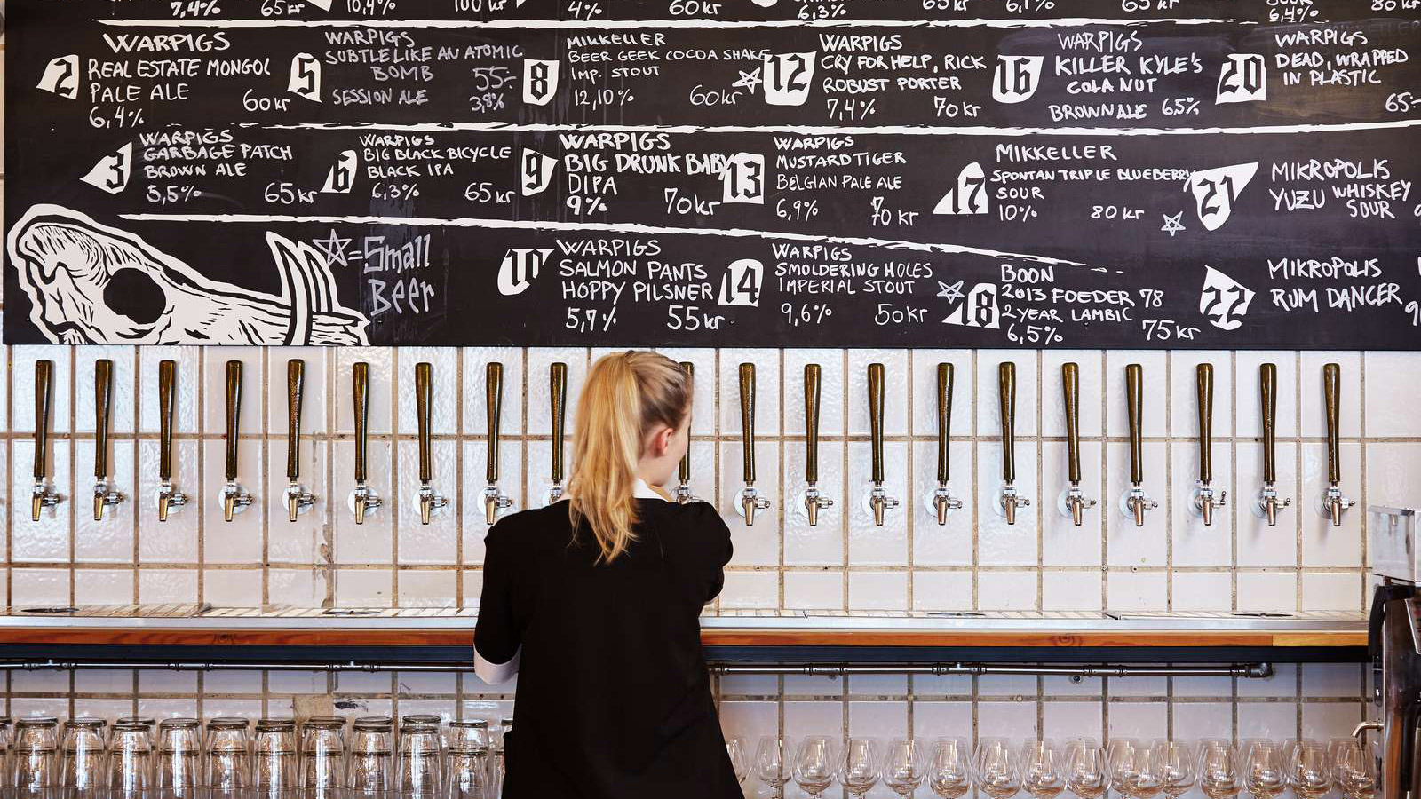 Warpigs beer and barbecue in Copenhagen's Meatpacking District