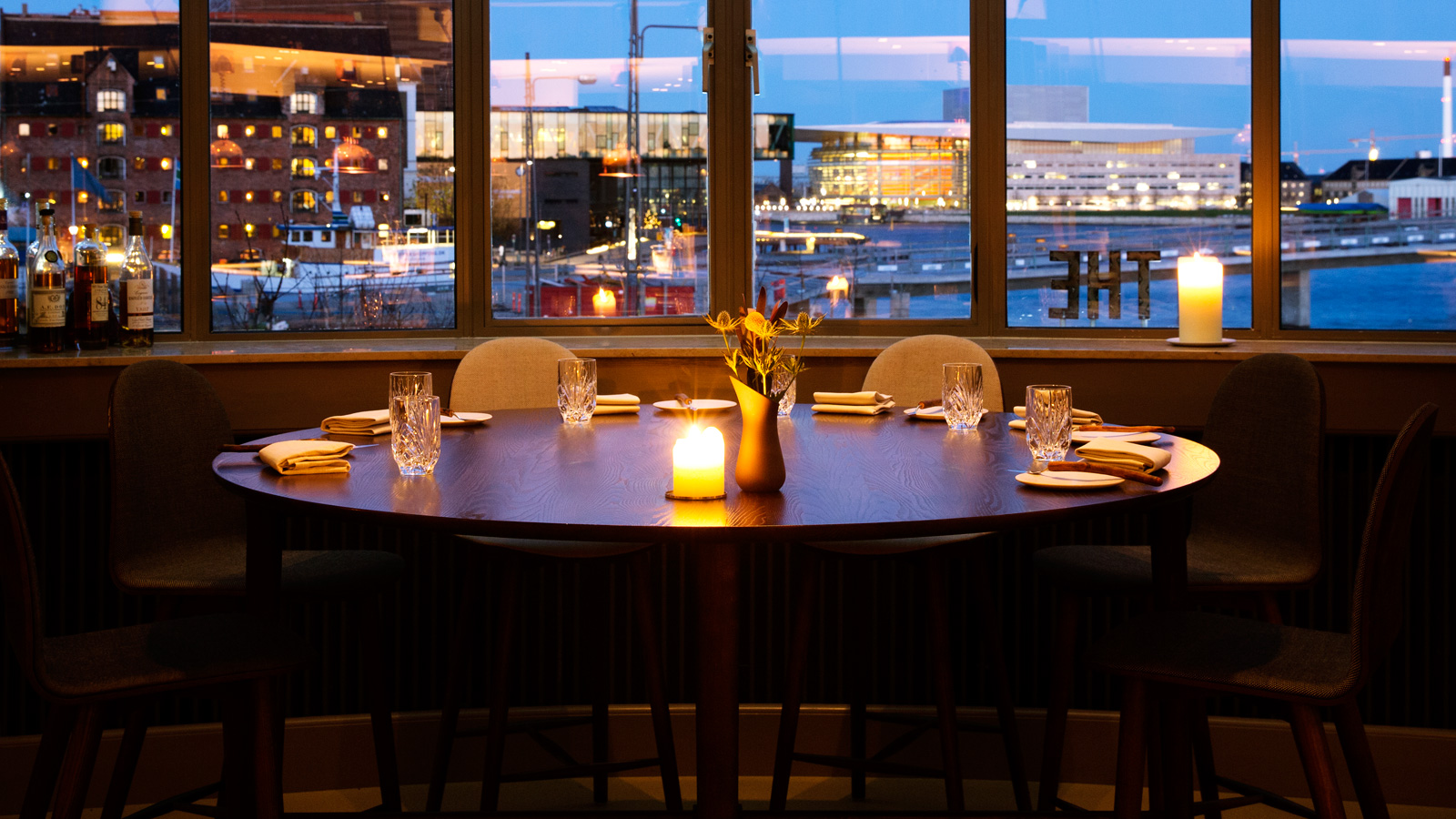 Restaurant STUDIO at The Standard on Copenhagen's harbour