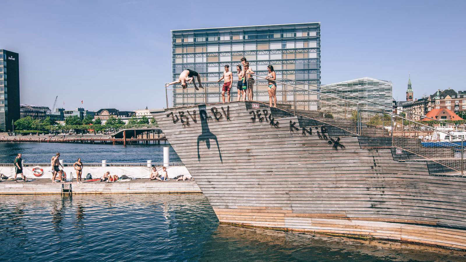 Harbour bath in Copenhagen