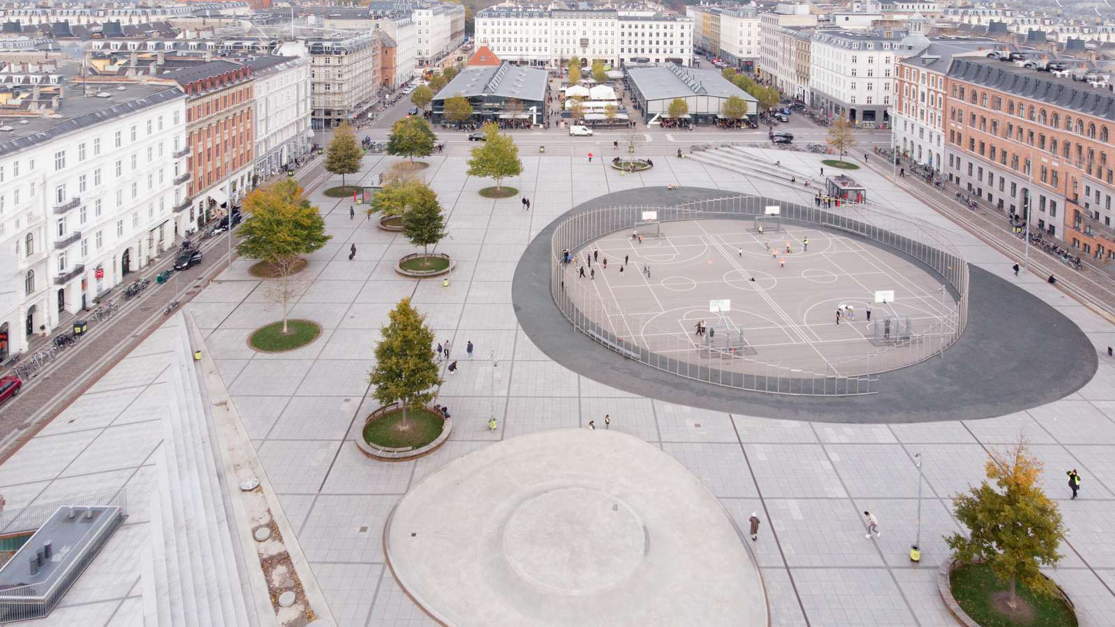 Israel's Square in the heart of Copenhagen