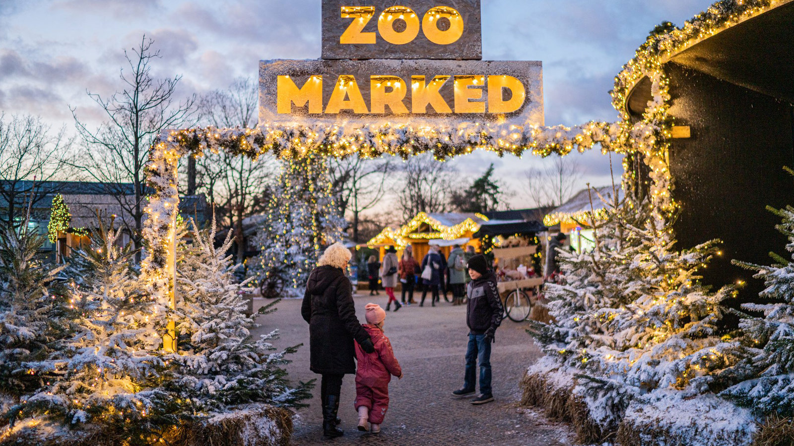 Christmas Marked at Copenhagen ZOO