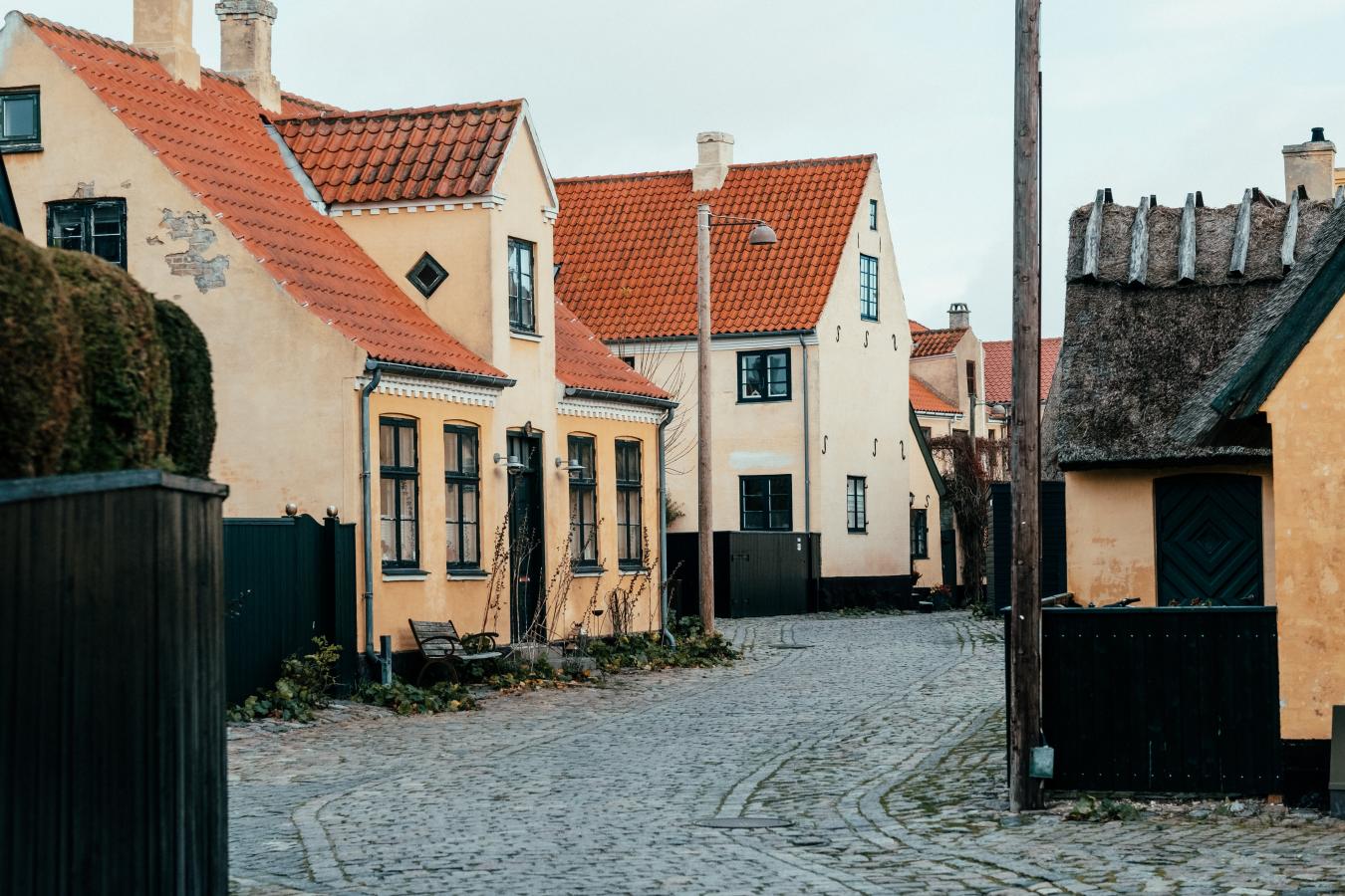 Dragør - cobblestone streets