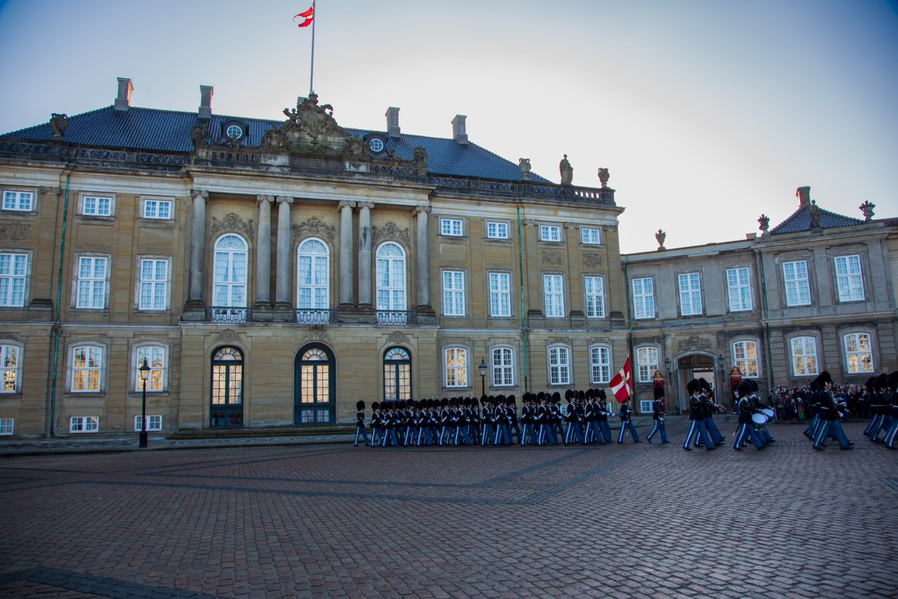 Amalienborg morgen
