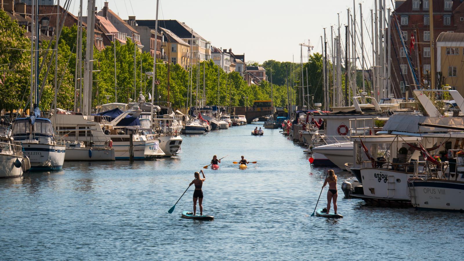 Summer feeling in the canals.