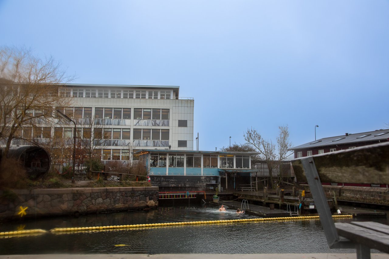 La Banchina Ice swimming