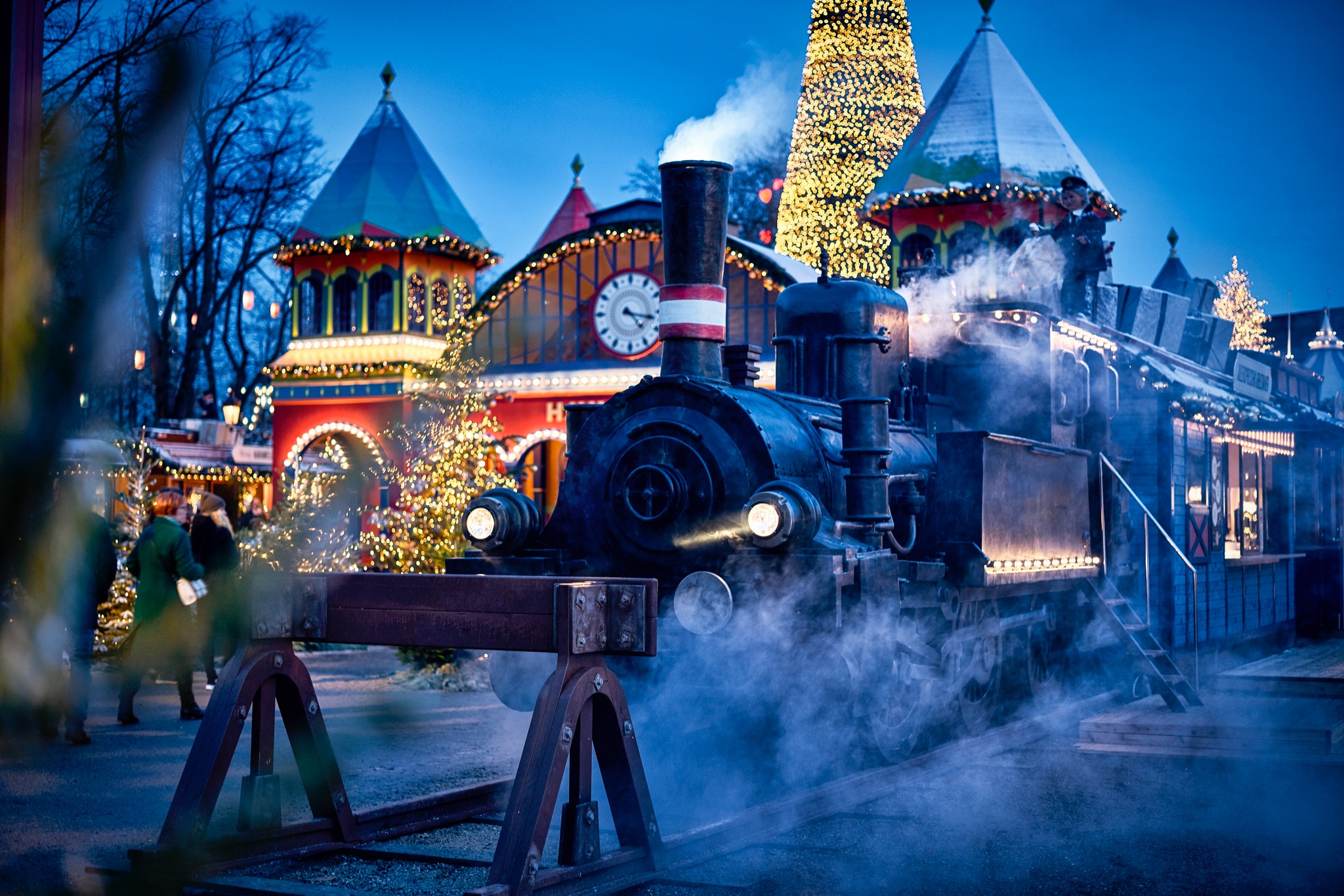 Weihnachten in Tivoli Gardens