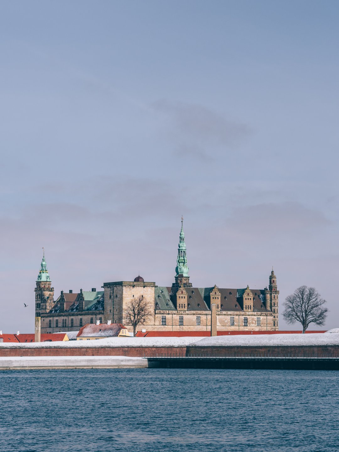 Kronborg slot vinter