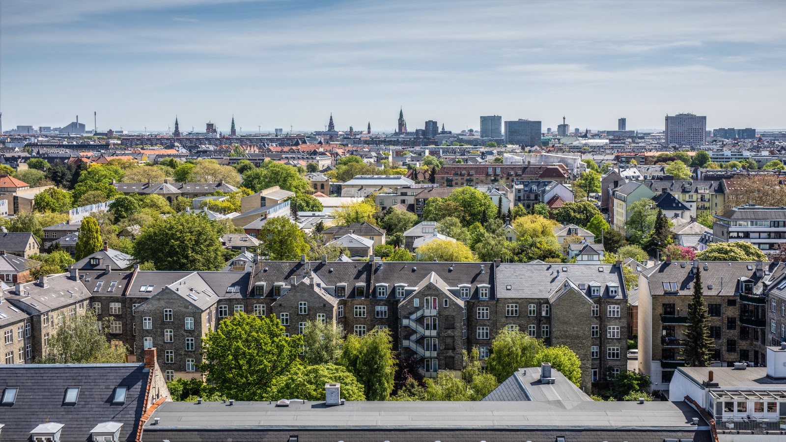 København Copenhagen skyline