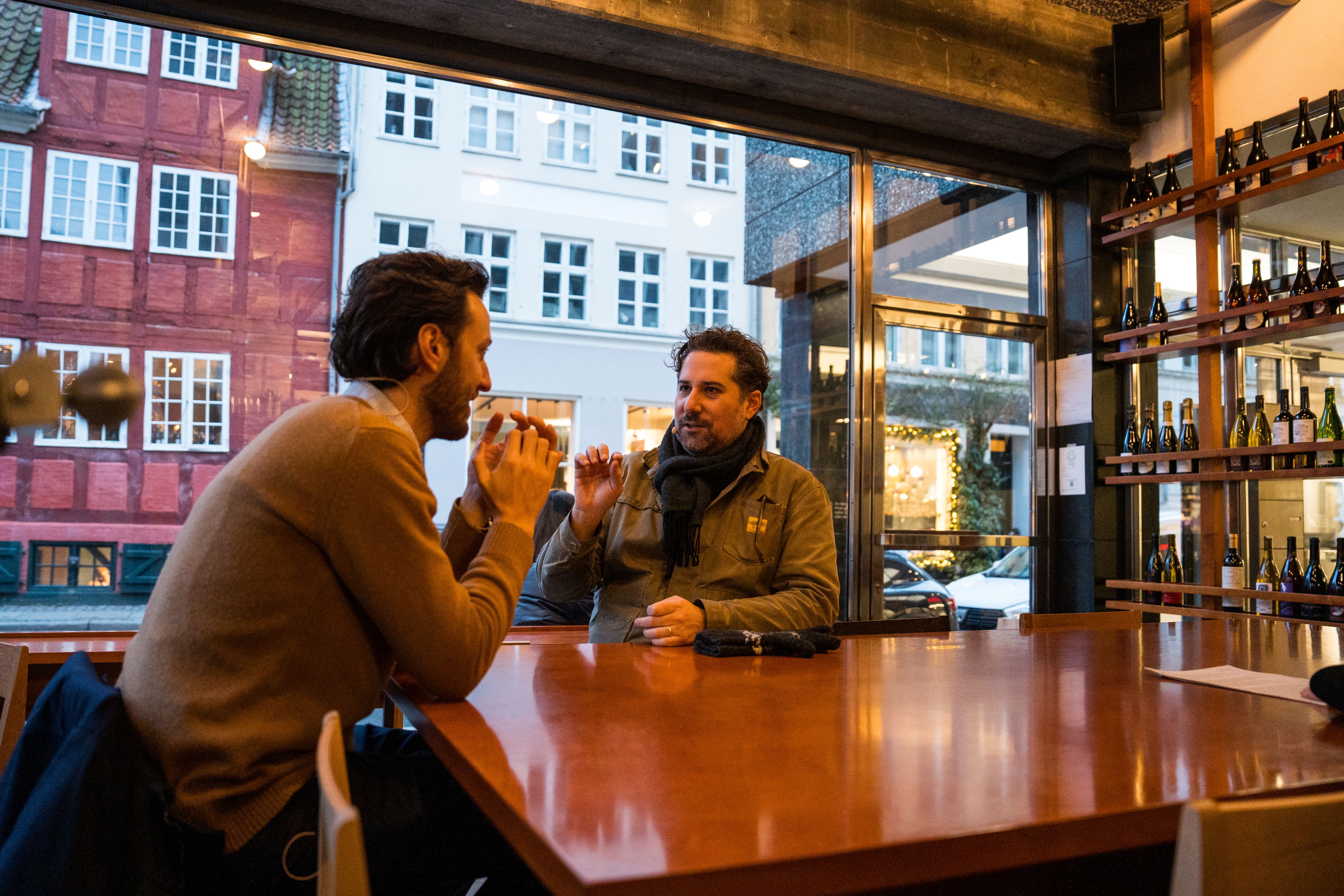 Podcast - bar vitrine