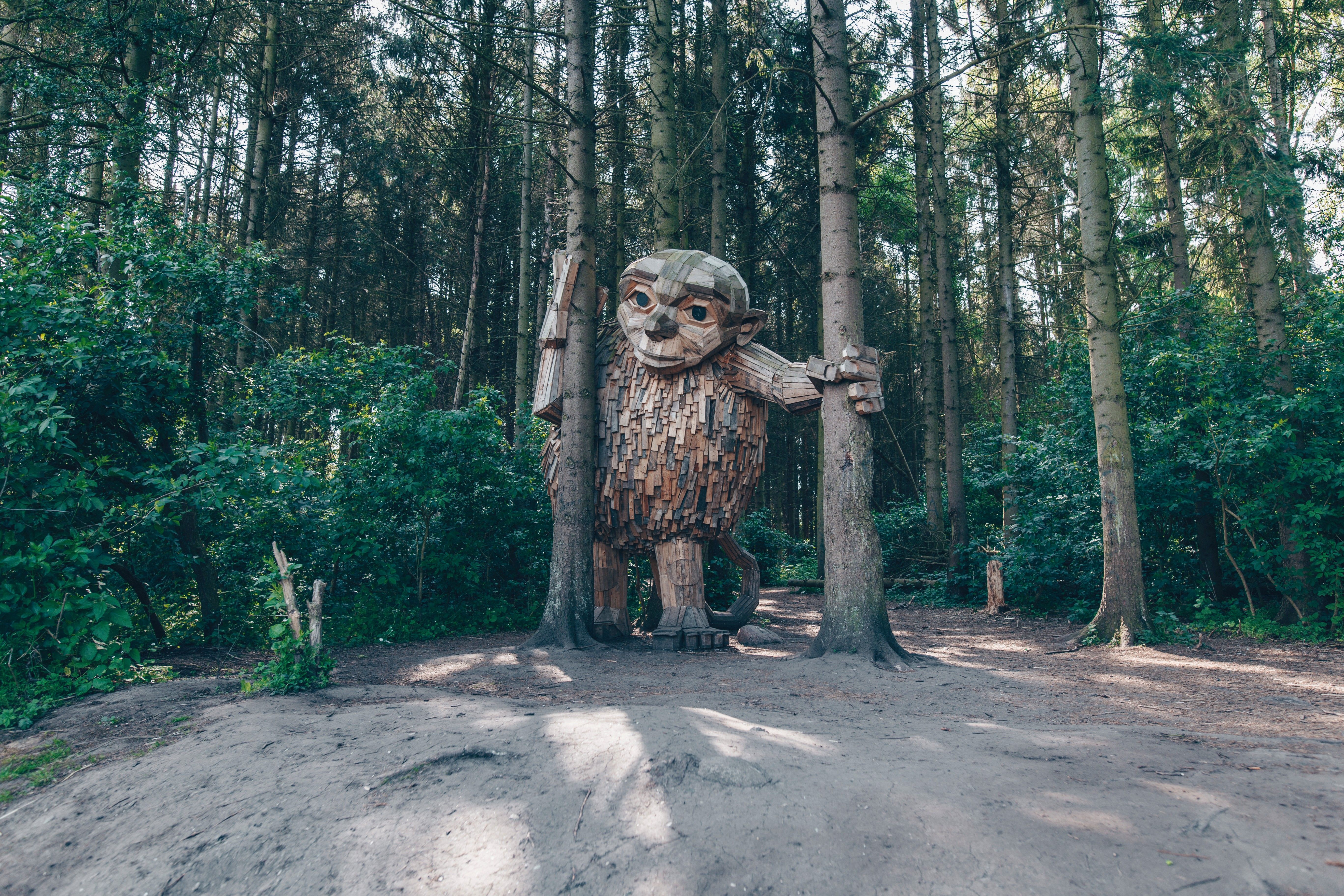 ©Lille Tilde af Thomas Dambo