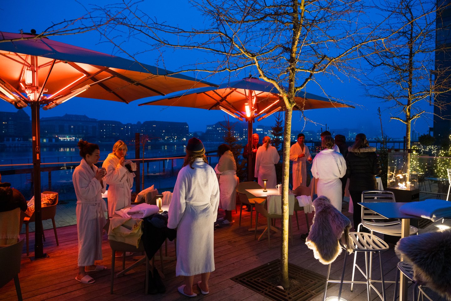 Winter bathing event