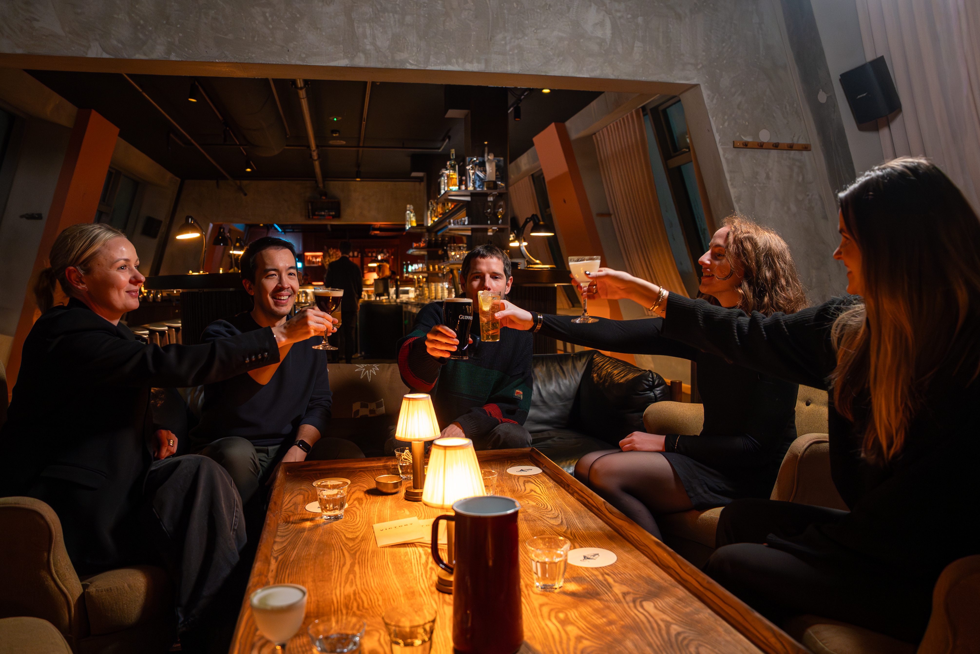 Cocktails at Victory