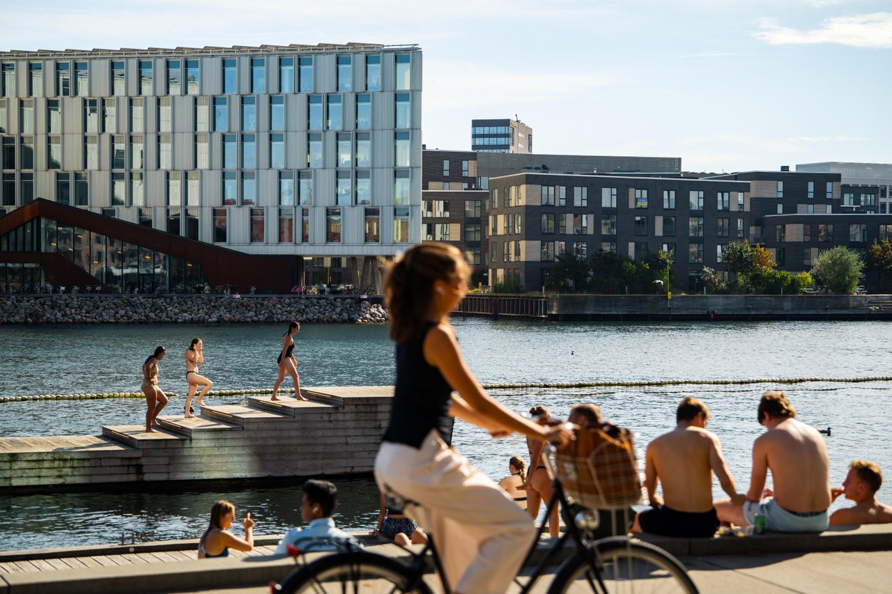 Nordhavn swim and biking
