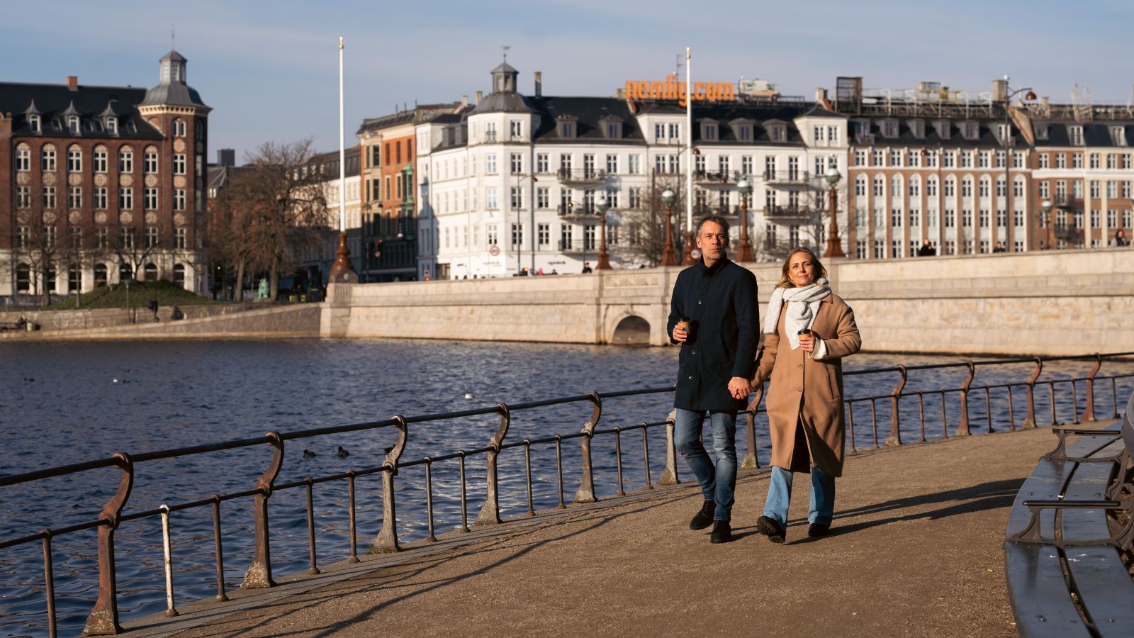 Couple at Dronning Louises Bro