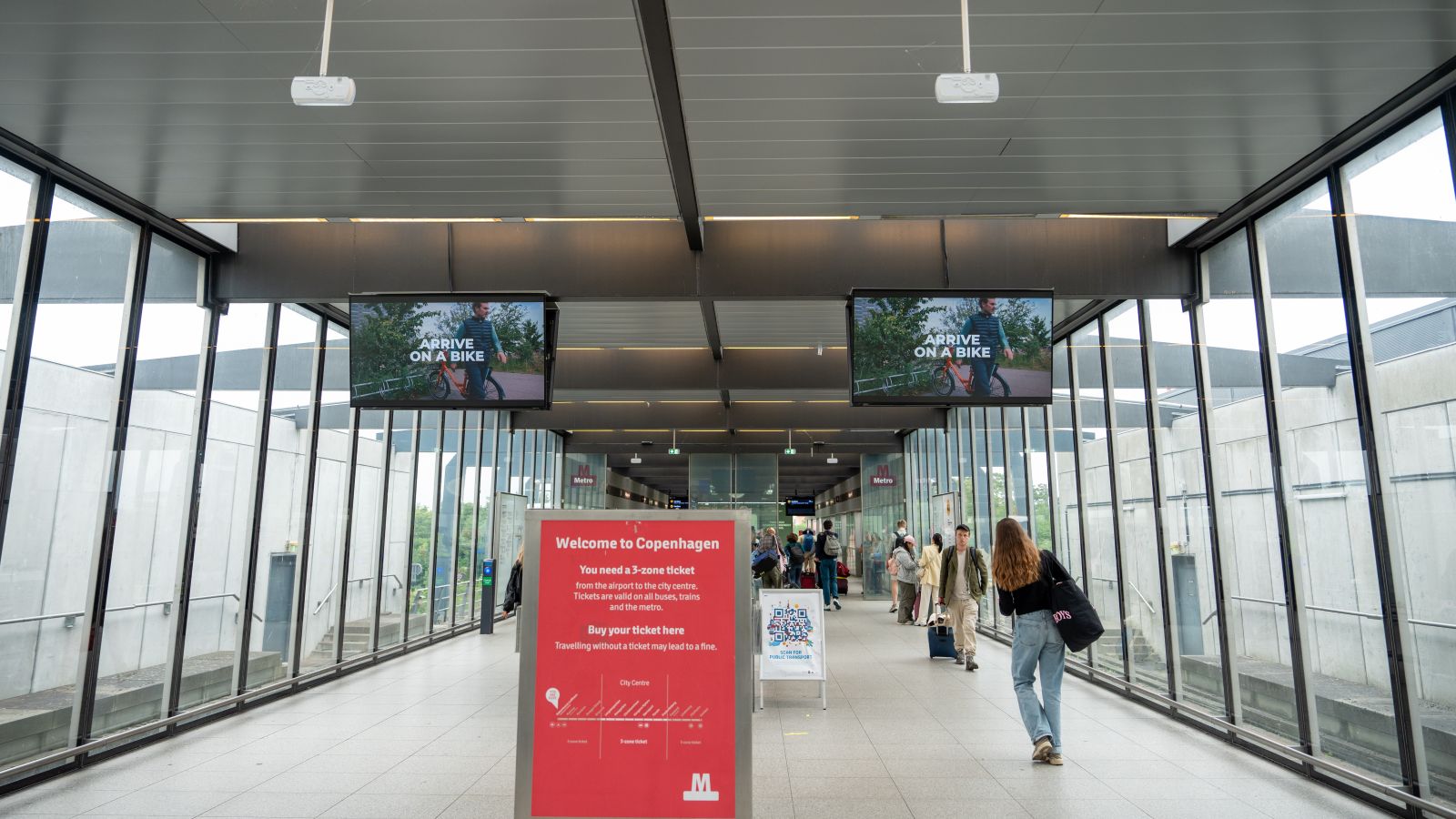 Copenhagen Airport Metro Station