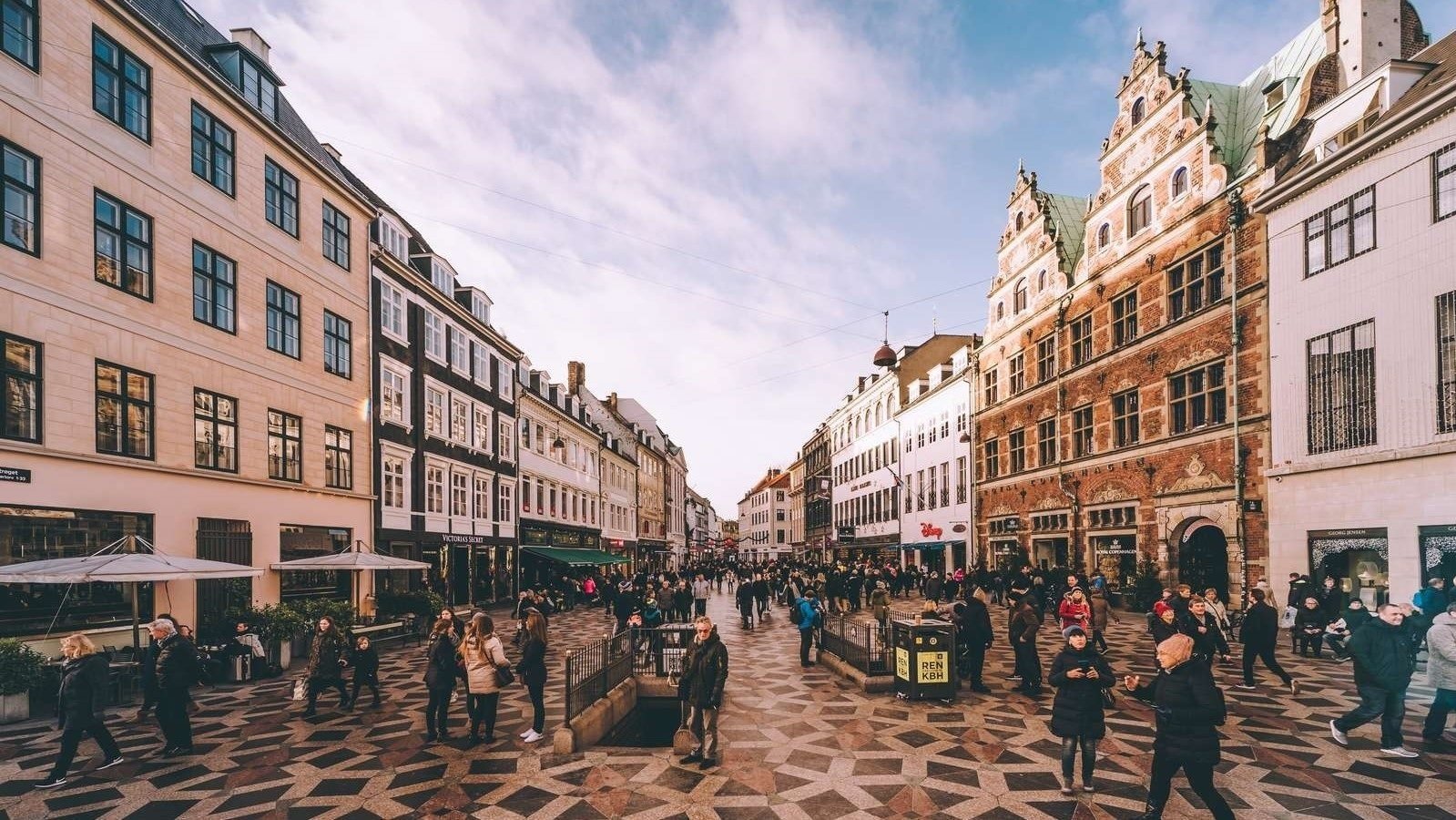 Strøget: main shopping street |