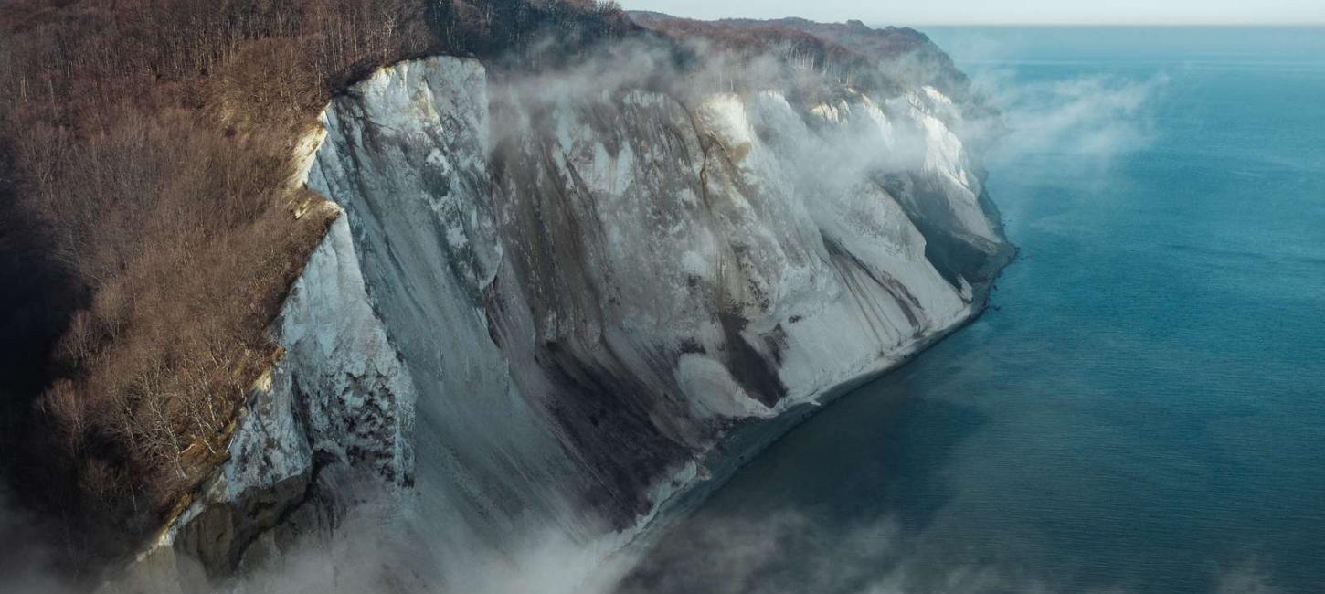 Møns Klint in the beautiful region of South Sealand