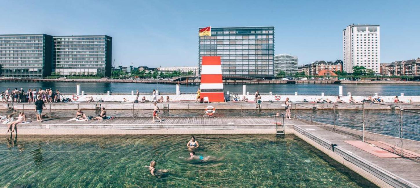 Swim in the harbour in the middle of Copenhagen