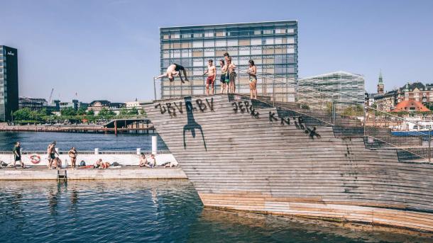 Harbour bath in Copenhagen 