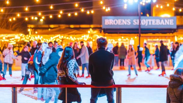 Broens outdoor ice rink