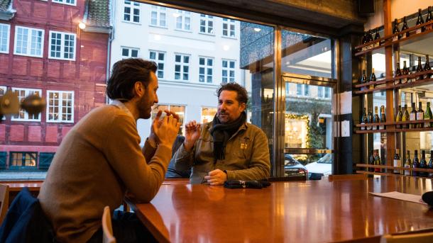 Podcast - bar vitrine