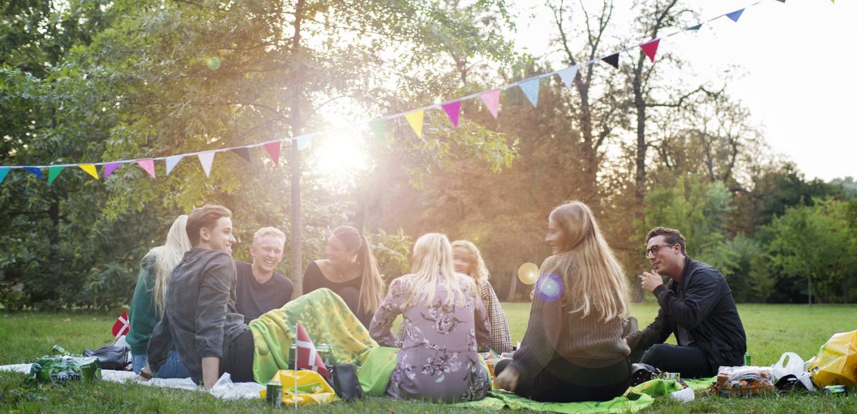 Picnic in Frederiksberg Gardens