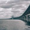 Crossing the Øresunds Bridge takes you from Copenhagen to Malmo