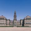 The historic Christiansborg Palace in Copenhagen