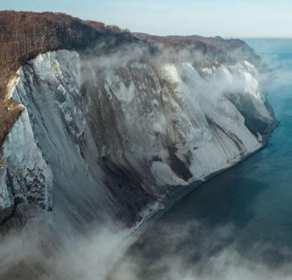 Møns Klint in the beautiful region of South Sealand