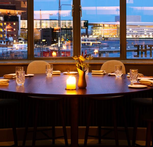 Restaurant STUDIO at The Standard on Copenhagen's harbour 