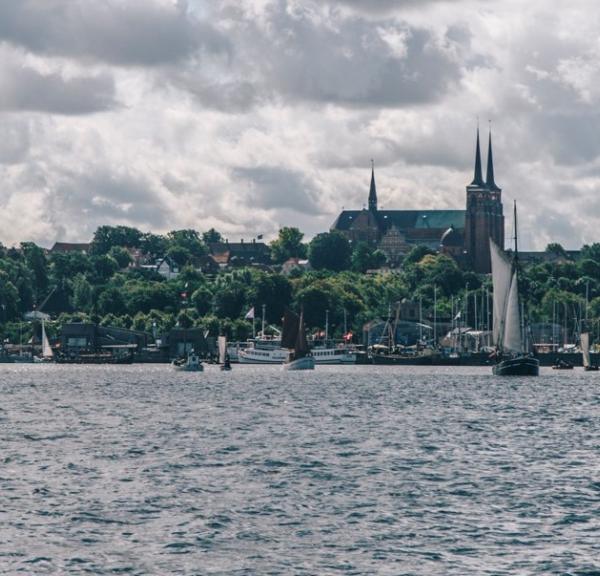 Roskilde from the waterside