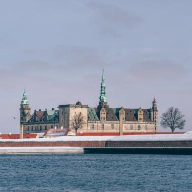 Kronborg slot vinter