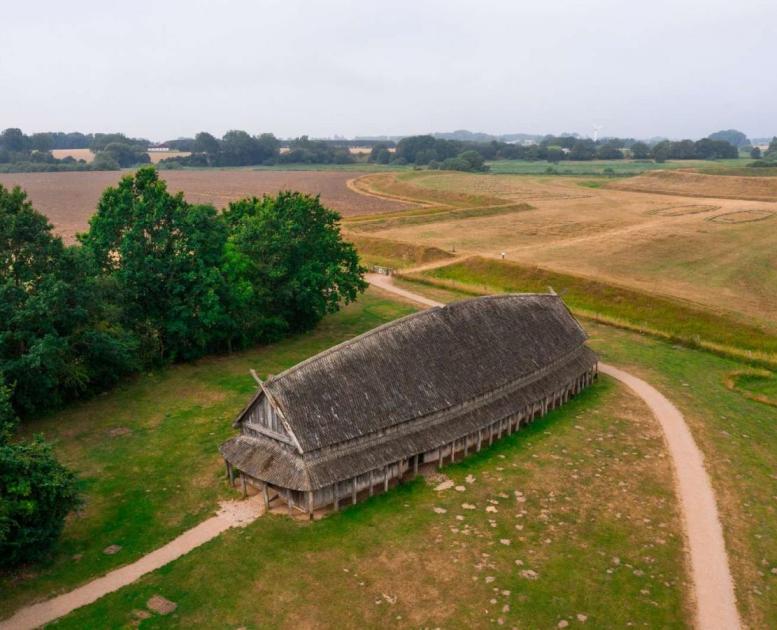 Trelleborg Viking fortress in West Zealand